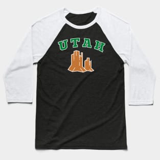 Text Utah with montauns Baseball T-Shirt